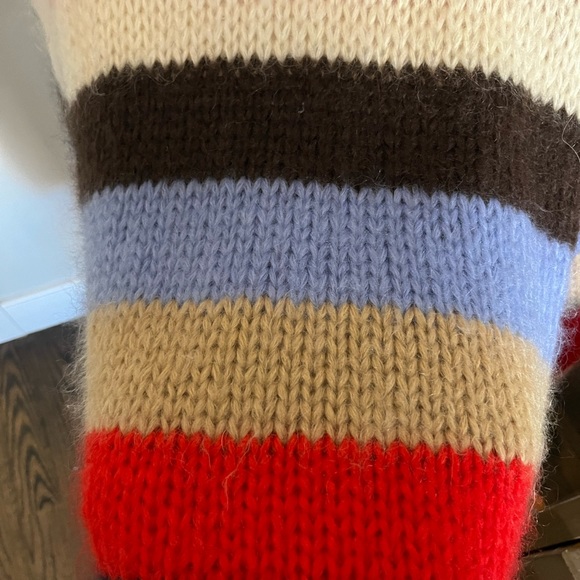 Ganni Julliard striped mohair sweater - Picture 5 of 6